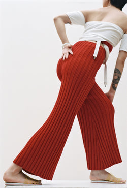 Choi Trousers in Pomegranate